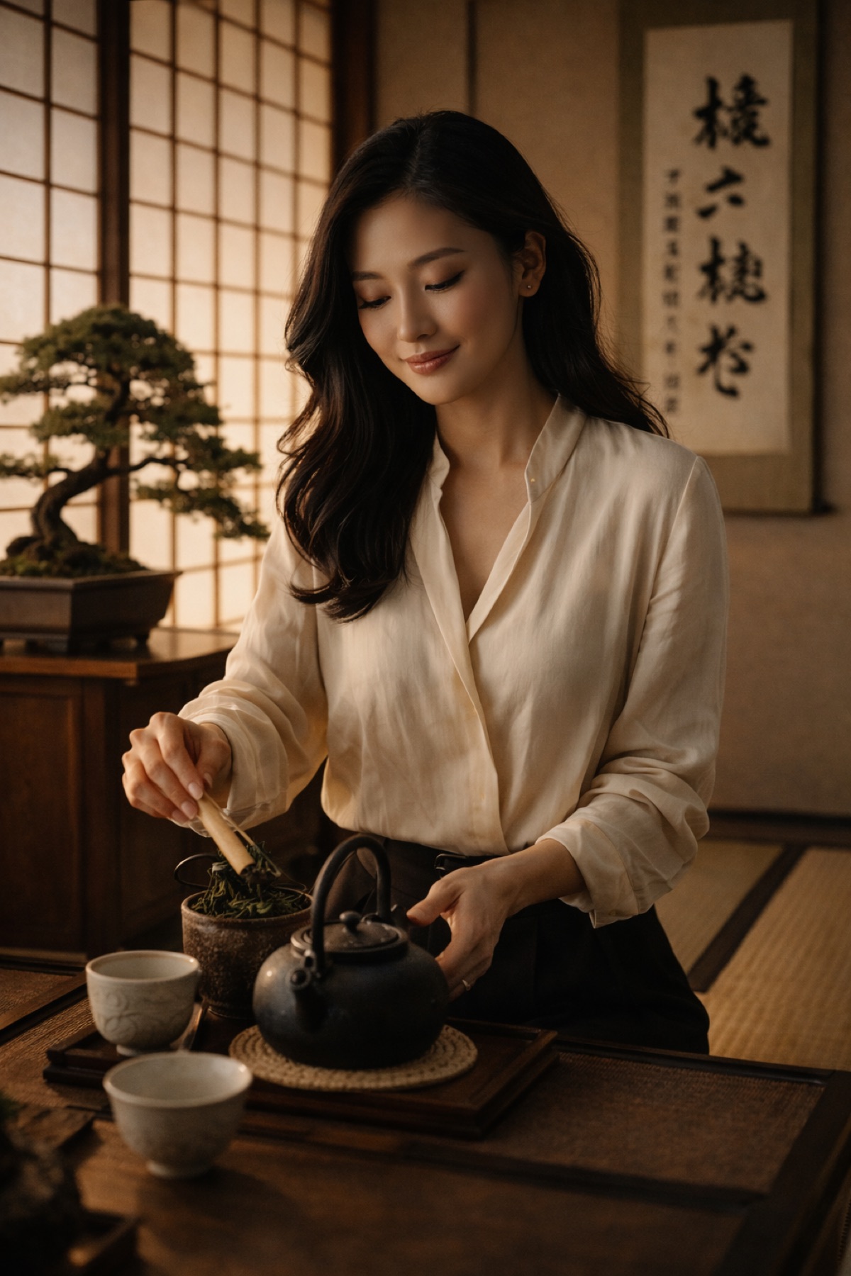 Ovi Black — tea ceremony